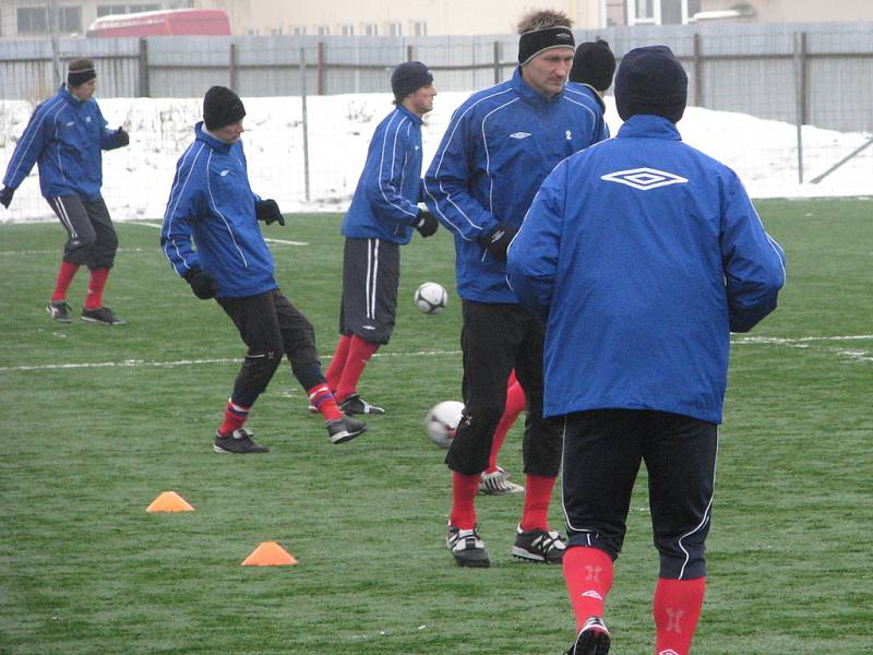 Zimní příprava 1.FC Brno v Šumperku.