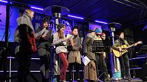 Akce Česko zpívá koledy na náměstí Míru v Šumperku 2019