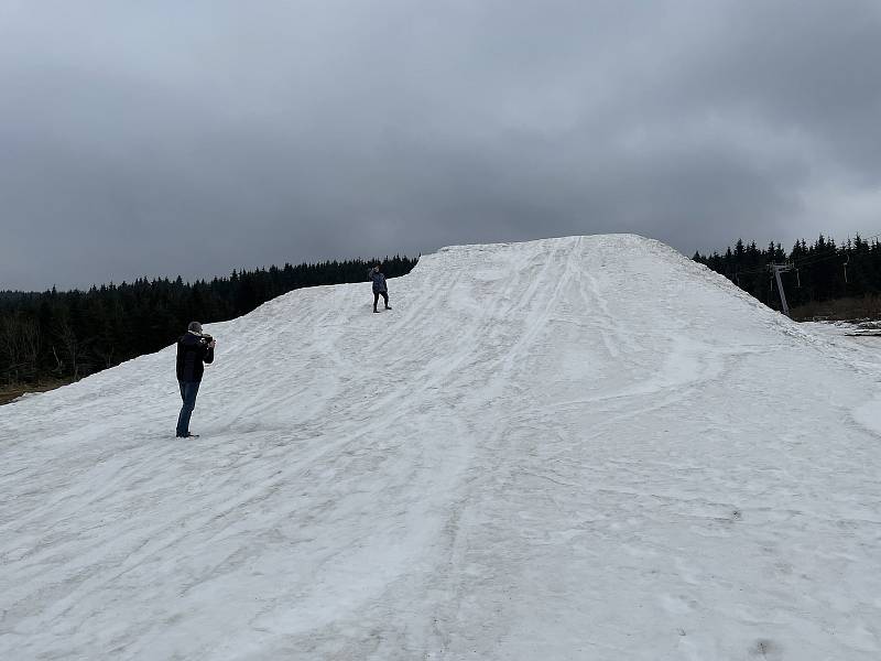 Červenohorské sedlo, 1. května 2021