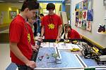 Studenti jesenického gymnázia na středoevropském semifinále soutěže First Lego League v polském Gdaňsku