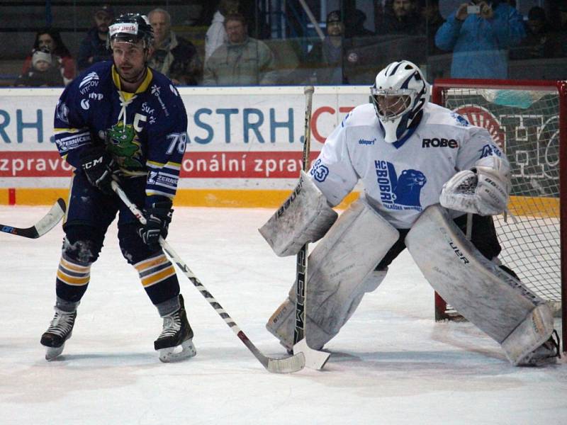 Draci Šumperk - HC Bobři Valašské Meziříčí 1:2.