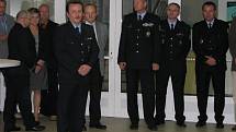 Slavnostní otevření recepce v budově šumperské policie