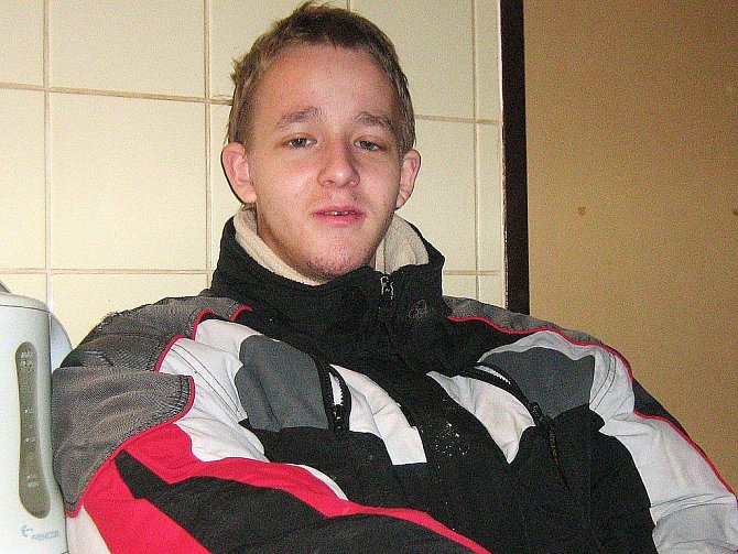 Nejmladším bezdomovcem a klientem jesenického azylového domu je teprve devatenáctiletý Zdeněk Pivoňka