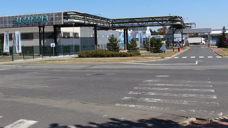 Závod Siemens v Mohelnici.