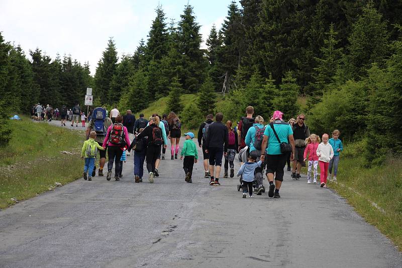 Turistický ruch v oblasti Pradědu