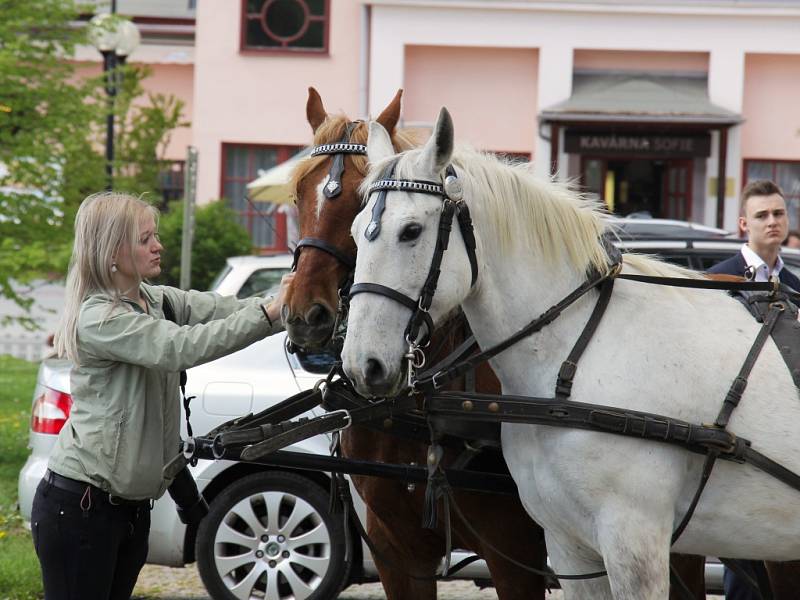 Zahájení lázeňské sezony v Jeseníku 14. května 2016.