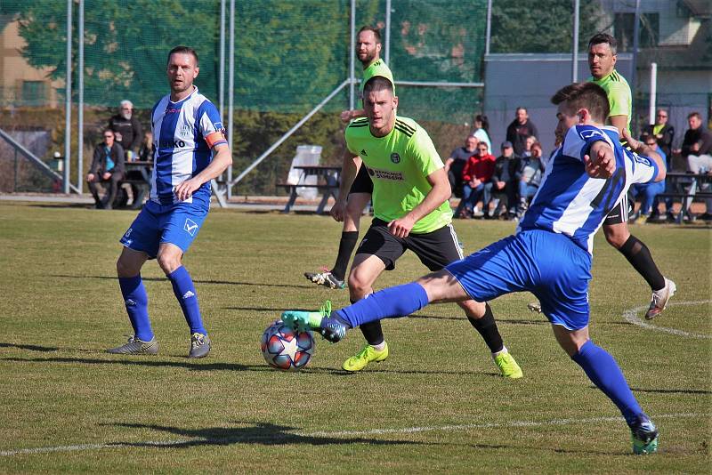 Rapotín doma uspěl v derby proti Zábřehu. Divokou přestřelku vyhrál na penalty.