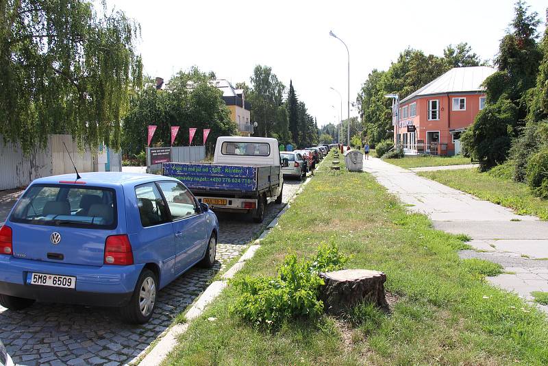 Současná podoba ulice 17. listopadu v Zábřehu