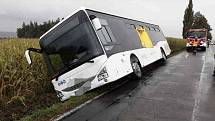 Nehoda autobusu mezi Postřelmůvkem a Rovenskem, 19. září 2022