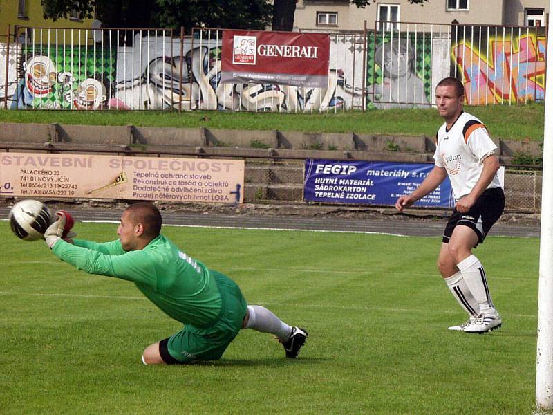 Nový Jičín versus Šumperk (žluté dresy)