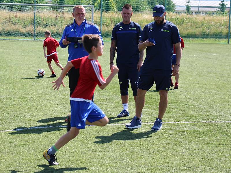 Desítky hráčů FK Šumperk podstoupily testování v rámci projektu ProFútbolAnalytics.