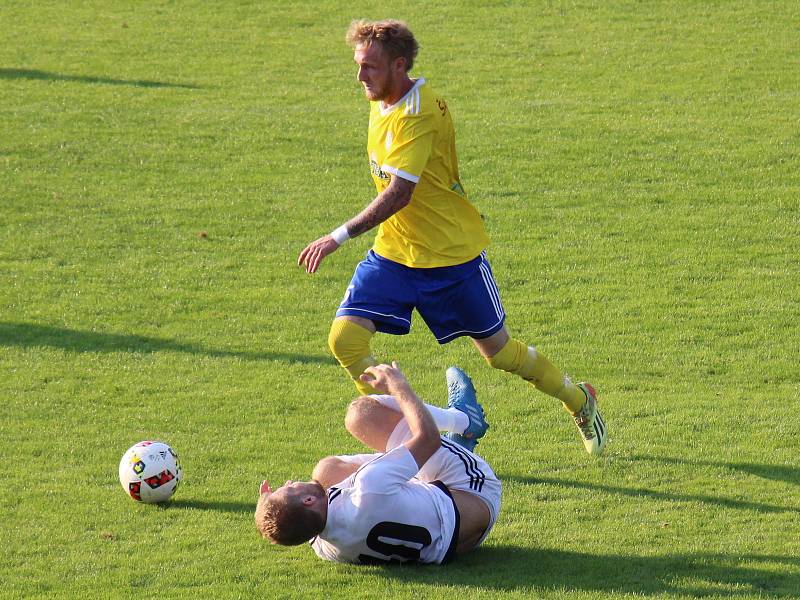 FK Šumperk (ve žlutém) vs. HFK Olomouc