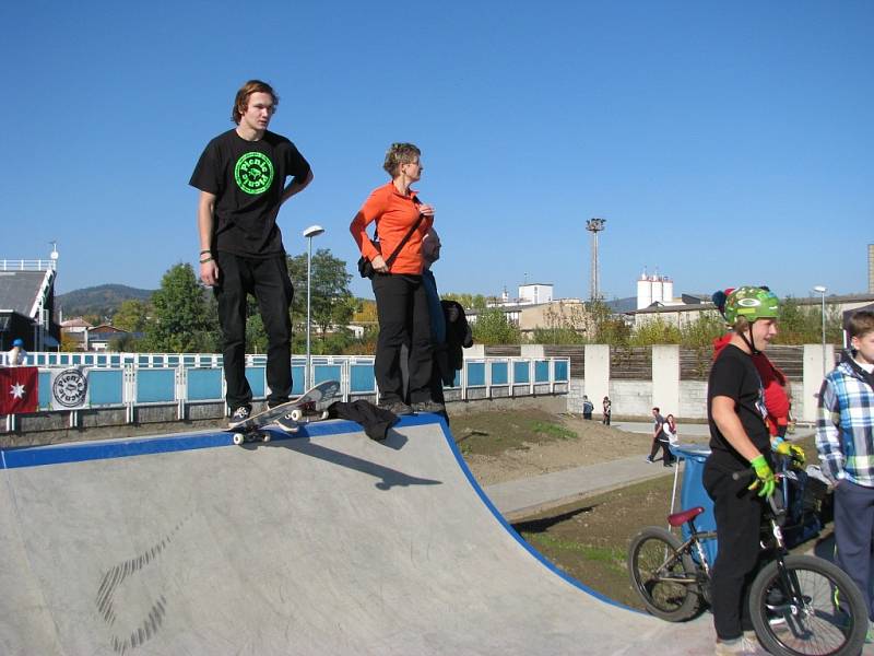 Skatepark v Šumperku.