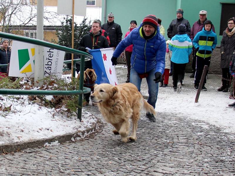 Welzlův běh do zámecké brány v Zábřehu