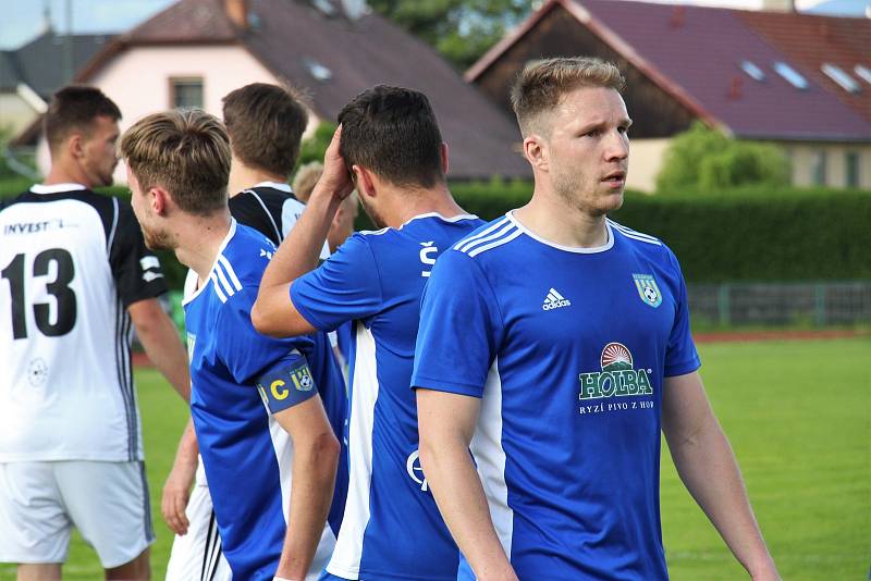 V divizním krajském derby se radují fotbalisté Šumperku, doma těsně porazili 1. HFK Olomouc.