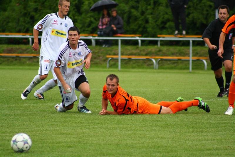 Fotbalová příprava v Leštině. Zábřeh versus Sigma B.