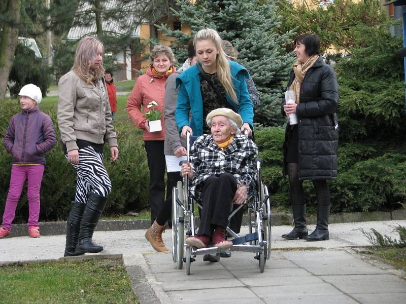 Sté narozeniny oslavila v sobotu 28. března Lisolette Nováková z Brníčka.