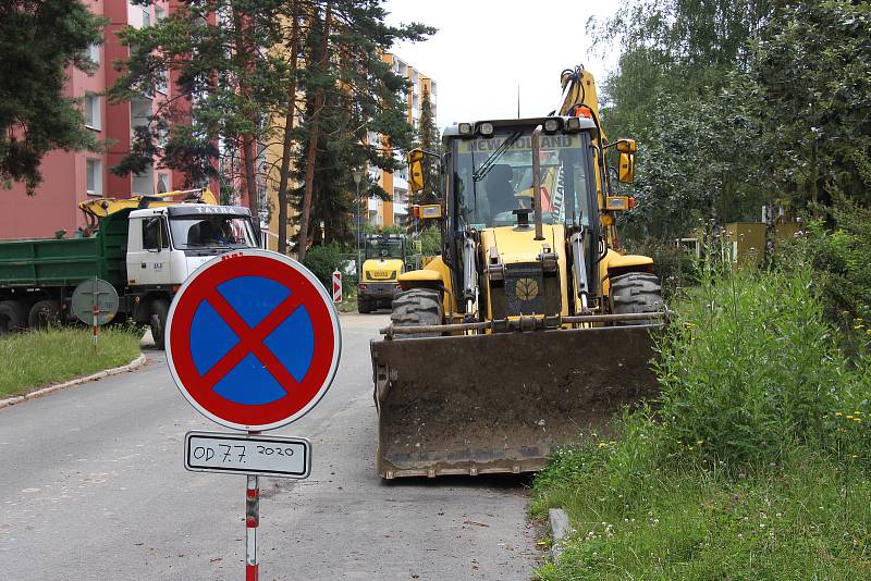 Stavební ruch v Zábřehu. Sídliště Severovýchod.