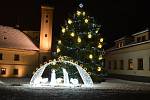 Vánoční strom v Zábřehu.
