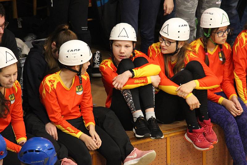 Soutěž mladých hasičů v Hrabišíně (3. prosince 2022)