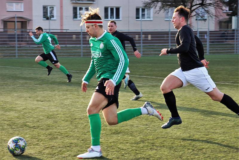 Fotbalisté Zábřehu i podruhé v této sezóně krajského přeboru porazili Jeseník 3:2