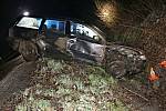 Tragická nehoda čtyřiačtyřicetiletého řidiče passatu u Žulové - sobota 3. dubna