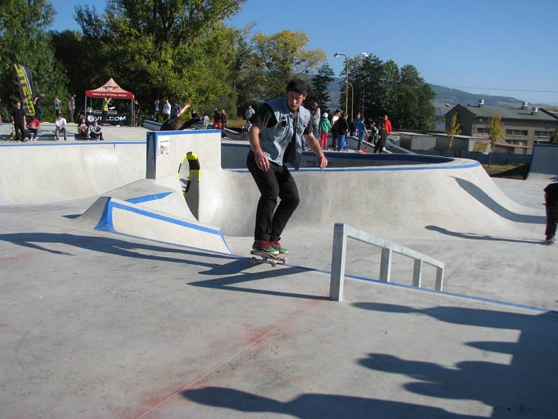 Skatepark v Šumperku.