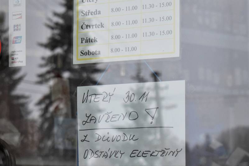 Odstávka elektřiny v úterý 30. listopadu v Kopřivné.
