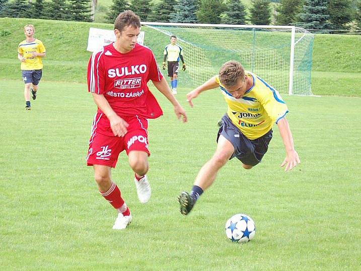 Velké Losiny versus Sulko Zábřeh (červené dresy)