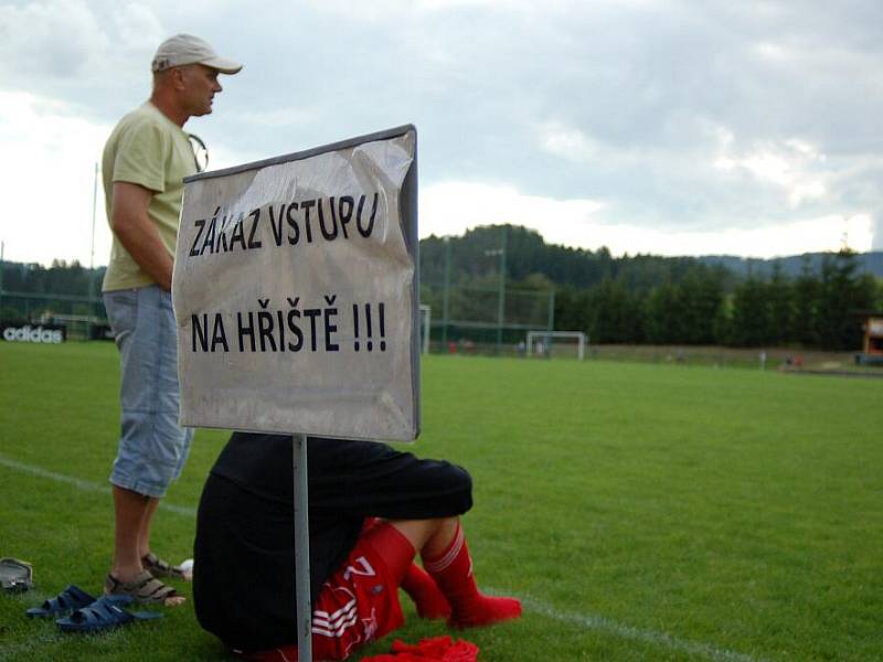 Velké Losiny versus Sulko Zábřeh (červené dresy)