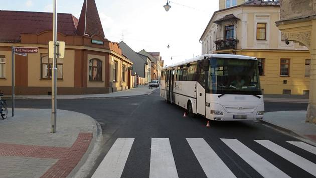 Dopravní nehoda v Šumperku