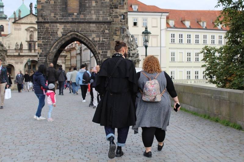 Karlův most a okolí.