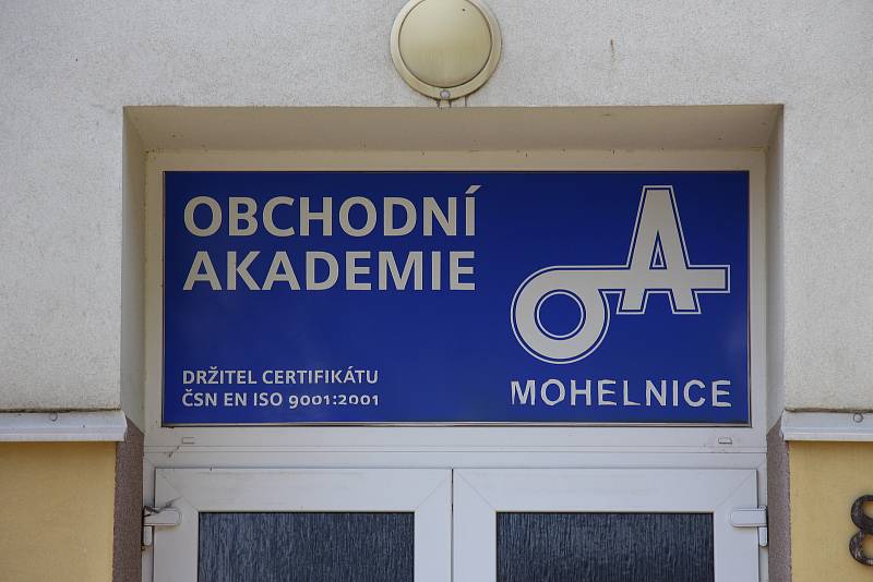 Budova obchodní akademie v Mohelnici