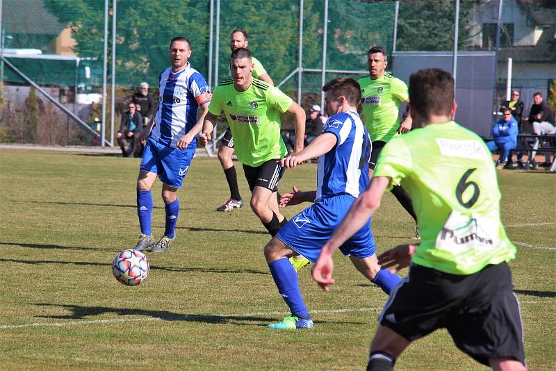 Rapotín doma uspěl v derby proti Zábřehu. Divokou přestřelku vyhrál na penalty.