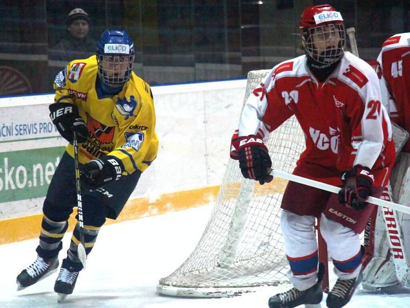 Extraliga mladšího dorostu: Mladí Draci proti Olomouci