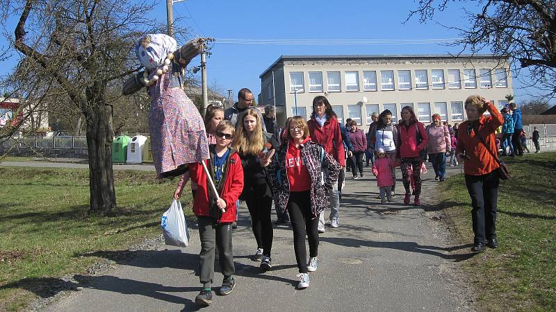 Pálení Morany ve Svébohově na Zábřežsku