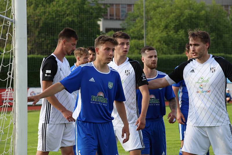 V divizním krajském derby se radují fotbalisté Šumperku, doma těsně porazili 1. HFK Olomouc.