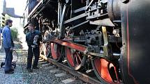 Historický vlak Vincenze Priessnitze vyrazil v sobotu 19. května do Jeseníku.