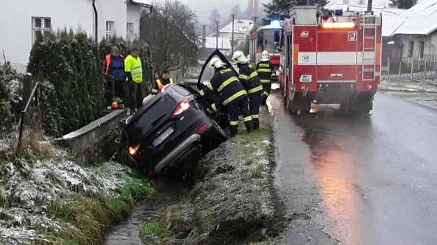 Tragická nehoda v Hrabenově, místní části Rudy nad Moravou