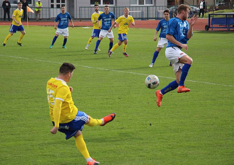 Šumperští fotbalisté na jaře poprvé přišli o body, doma remizovali s Břeclaví 1:1.