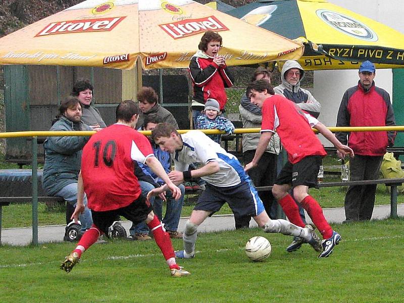 Jindřichov - Oskava 2:1, Jindřichov bílé dresy