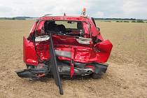 Dopravní nehoda v neděli 11. září 2022 u Mohelnice.
