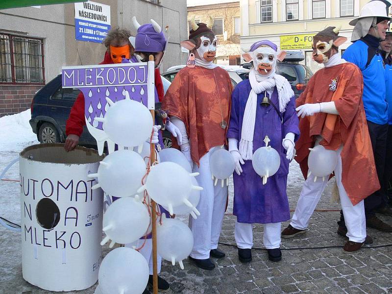 Zachyceno objektivem na závodech čtyřspřeží v Zábřehu