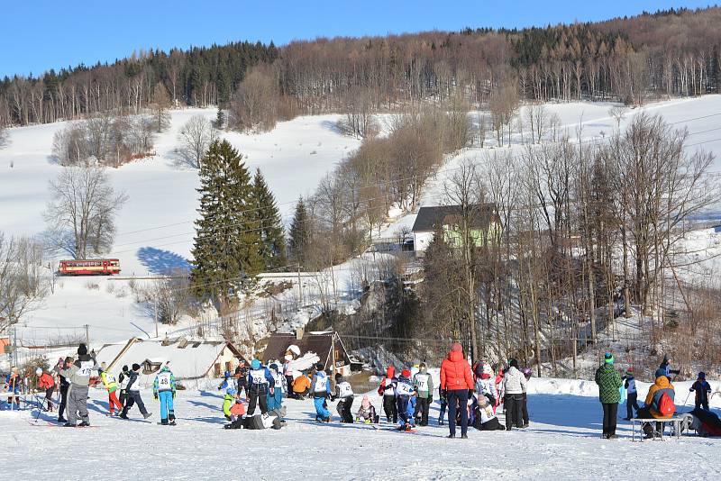 Závod pro děti Lyžuj lesy zavítal do Horní Lipové.