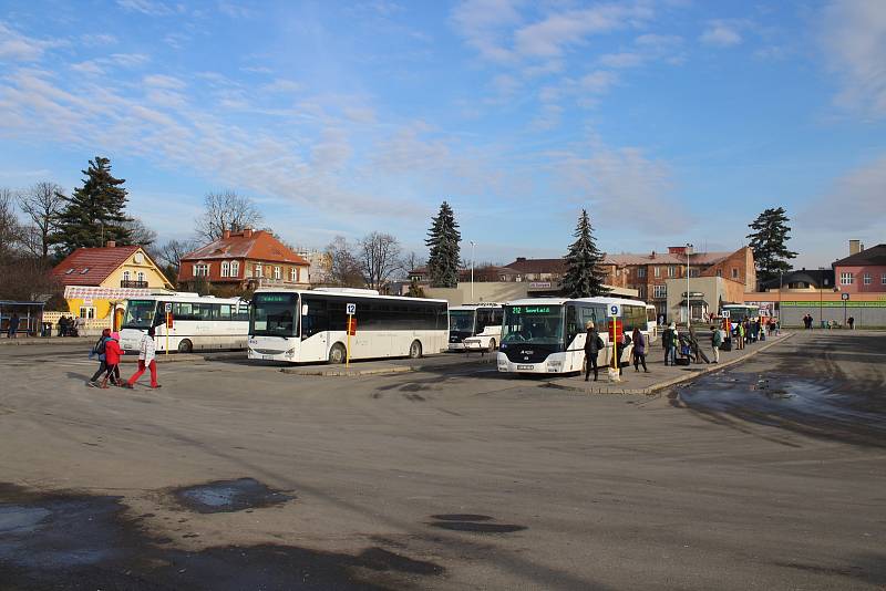 Staré autobusové nádraží v Šumperku má před sebou posledních pár týdnů provozu.