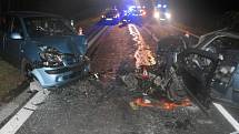 V sobotu 1. listopadu se stala na silnici mezi obcemi Bludov a Klášterec vážná dopravní nehoda.