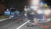 V sobotu 1. listopadu se stala na silnici mezi obcemi Bludov a Klášterec vážná dopravní nehoda.