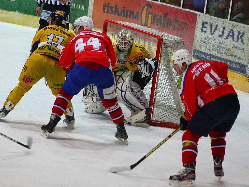 Draci versus Třebíč (červené dresy)