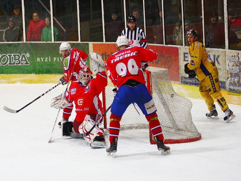 Draci versus Třebíč (červené dresy)