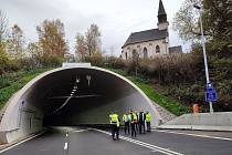 Hřebečský tunel je po celkové rekonstrukci znovu otevřený. 24. října 2022